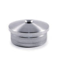 Eindkap Ø 42,4×2,0 mm; M8;  H 9 mm / 316