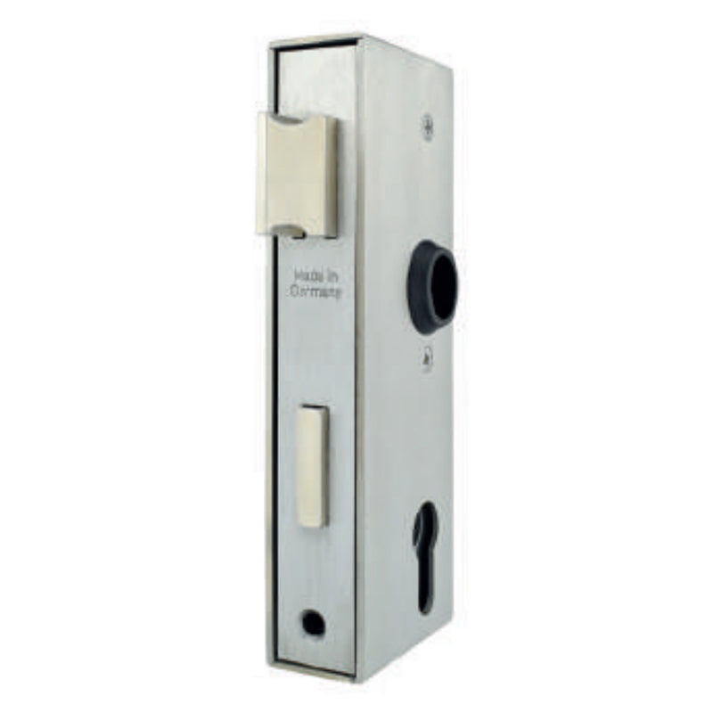 Bever RVS slotkast met RVS slot – Smal – 30 of 40 mm
