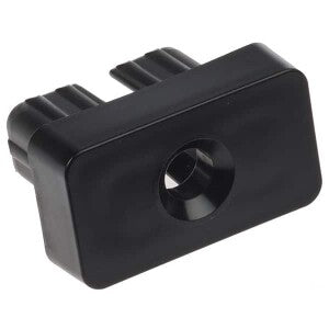 Eindstuk voor kokerprofiel – Kunststof – 50 x 25 mm