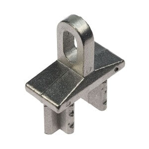 Eindstuk voor kokerprofiel – Inslag – Aluminium – 50 x 25 mm