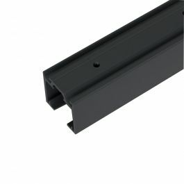 Argenta Xperta Schuifdeurrail zwart 2 meter