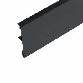 Argenta Xperta afdekprofiel zwart 2 meter