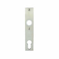 Bever schild voor slotkasten – 156x32x6 mm – Recht – RVS