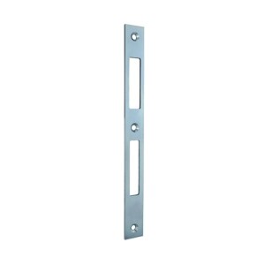 Bever sluitplaat voor SL smaldeursloten 245×24 mm – RVS